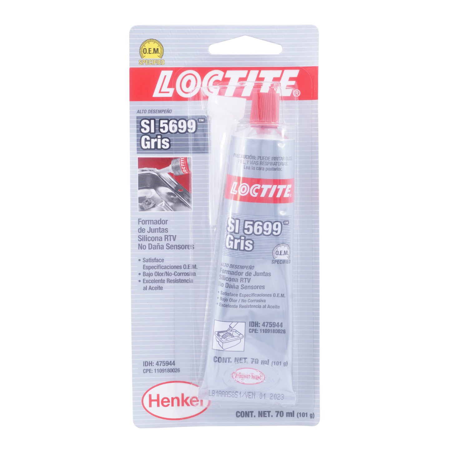 Silicona Gris Loctite