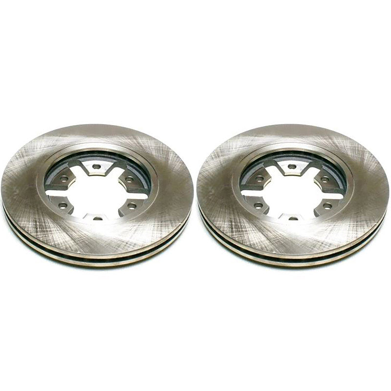 Par Discos De Freno Delanteros Nissan 720 1.6 1980/1983