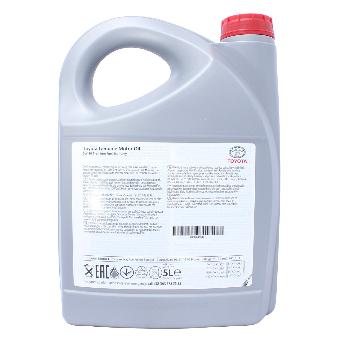 Aceite 5W-30 Original Toyota 5l