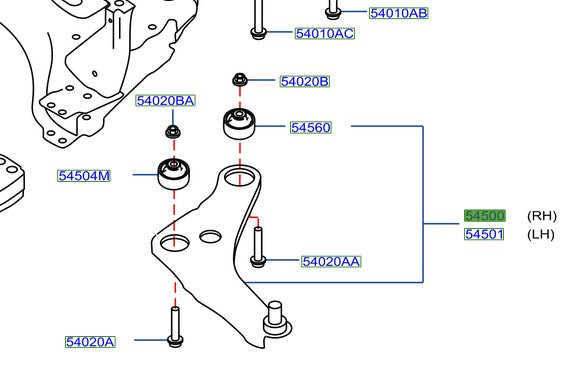 Bandeja Izquierda Original Nissan Qashqai 2.0 2014/2021