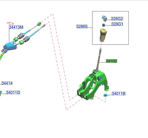Palanca Cambio Original Nissan Versa 1.6 2019/2024