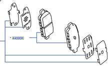 Juego Pastillas Traseras Originales Nissan Qashqai 2.0 2014/2021