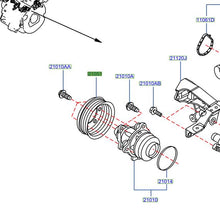 Polea Bomba De Agua Original Nissan NP300 2.3 2014/2021