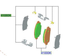 Juego Seguro Pastillas Nissan Versa 1.6 2012/2016